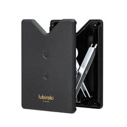 Lubinski New Design Katlanır Slim Delicili Puro Sehpası Siyah LB-906