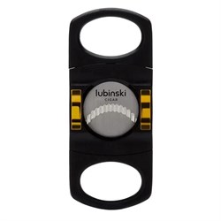 Lubinski Plastik Standlı Puro Kesici Siyah/Gold 60 Ring LB-357