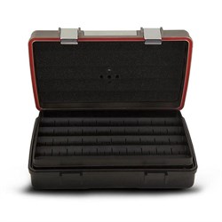 Lubinski Seyahat Tipi Puro Kutusu Humidor Siyah-Gümüş(10Cigar) LB-626