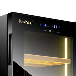 Lubinski Siyah Elektronik Puro Dolabı RA-558 LB-041