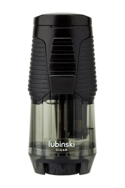 Lubinski Tek Torch Pürmüz Siyah Puro Çakmağı LB-176
