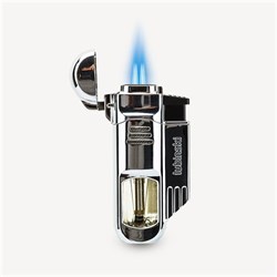 Lubinski Yeni Stil Delicili Dört Torch Puro Çakmağı Silver LB-107