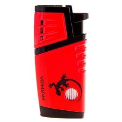 Parmida 2 Torch Pürmüz Kırmızı Desenli Puro Çakmağı