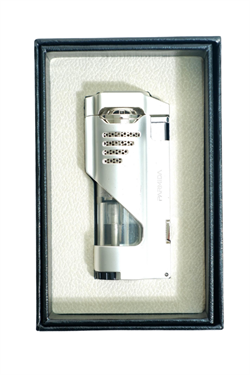 Parmida 3 Torch Pürmüz Delicili Beyaz Metal Puro Çakmağı