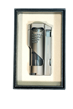 Parmida 3 Torch Pürmüz Delicili Gunmetal Metal Puro Çakmağı