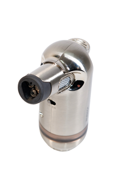 Parmida 3 Torch Pürmüz Gümüş Masa Tipi Metal Puro Çakmağı