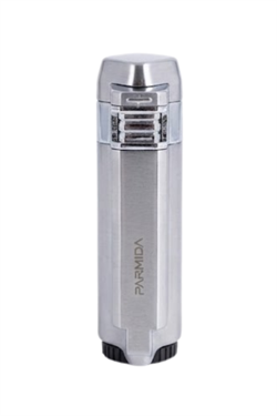 Parmida 3 Torch Pürmüz Gümüş Metal Puro Çakmağı