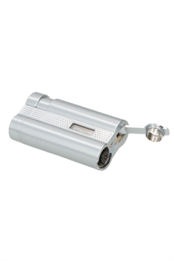 Parmida 3 Torch Pürmüz Gümüş Metal Puro Çakmağı