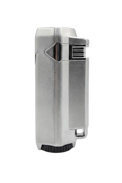 Parmida 3 Torch Pürmüz Gümüş Metal Puro Çakmağı