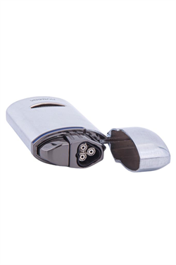 Parmida 3 Torch Pürmüz Gümüş Puro Çakmağı