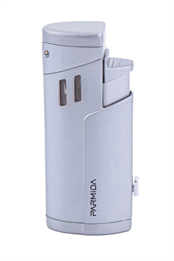 Parmida 3 Torch Pürmüz Gümüş Puro Çakmağı
