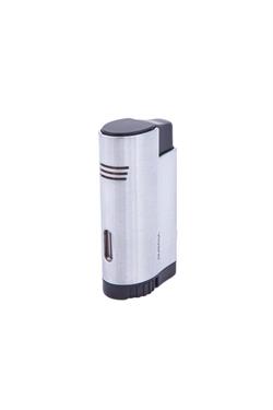 Parmida 3 Torch Pürmüz Gümüş Puro Çakmağı