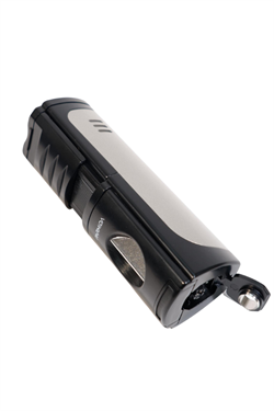 Parmida 3 Torch Pürmüz Kesici & Delicili Siyah Gunmetal Metal Puro Çakmağı