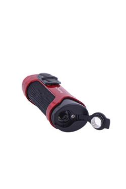 Parmida 3 Torch Pürmüz Kırmızı-Siyah Puro Çakmağı
