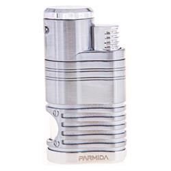 Parmida 4 Torch Pürmüz Gümüş Puro Çakmağı