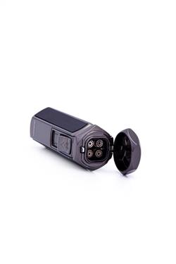 Parmida 4 Torch Pürmüz Gunmetal-Siyah Metal Puro Çakmağı
