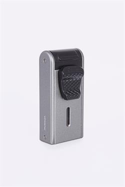 Parmida Çift Torch Pürmüz Gunmetal Metal Puro Çakmağı