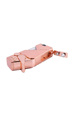 Parmida Çift Torch Pürmüz Rose Gold Puro Çakmağı