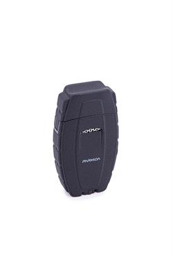 Parmida Çift Torch Pürmüz Siyah Metal Puro Çakmağı