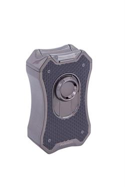 Parmida Dört Torch Pürmüz Masa Tipi Siyah Puro Çakmağı