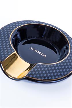 Parmida Karbon Desenli-Siyah Porselen Tekli Puro Küllüğü