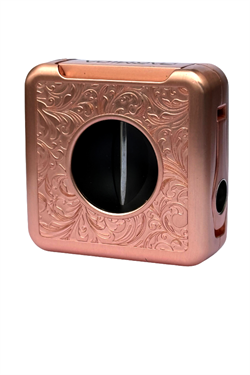 Parmida Rose Gold İşlemeli V-Cut Puro Makası Kesici
