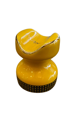 Parmida Sarı Puro Tutucu Sehpa