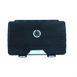 Parmida Seyahat Tipi Mat Siyah Humidor Puro Kutusu