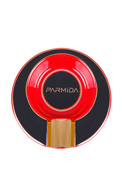 Parmida Siyah-Kırmızı Porselen Tekli Puro Küllüğü