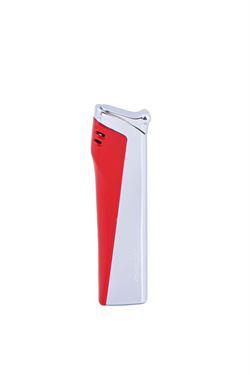 Parmida Soft Flame Kırmızı-Gümüş Çakmak