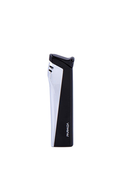 Parmida Soft Flame Siyah-Gümüş Çakmak
