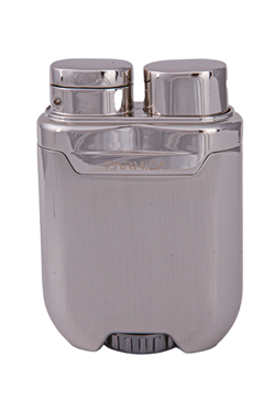 Parmida Tek Torch Pürmüz Gümüş-Gold Metal Puro Çakmağı