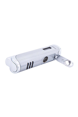 Parmida Tek Torch Pürmüz Gümüş Puro Çakmağı