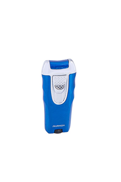 Parmida Tek Torch Pürmüz Mavi-Gümüş Puro Çakmağı