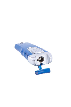 Parmida Tek Torch Pürmüz Mavi-Gümüş Puro Çakmağı