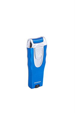 Parmida Tek Torch Pürmüz Mavi-Gümüş Puro Çakmağı