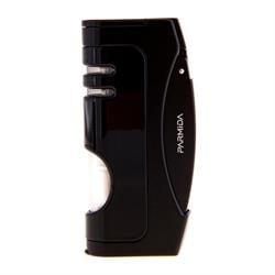 Parmida Tek Torch Pürmüz Siyah Puro Çakmağı