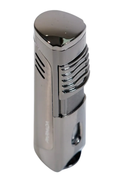 Parmida Üç Torch Pürmüz Gunmetal Delicili Metal Puro Çakmağı TR10036