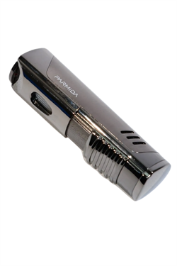 Parmida Üç Torch Pürmüz Gunmetal Delicili Metal Puro Çakmağı TR10036