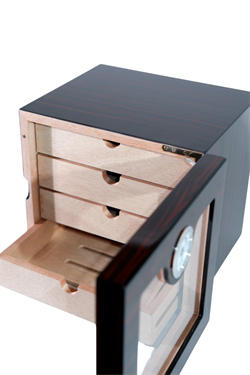 PremiumQuality Bellavista Kahverengi Sedir Humidor Puro Kutusu