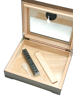 PremiumQuality Brasilia Kahverengi Sedir Humidor Puro Kutusu
