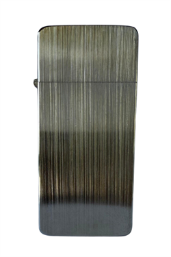 PremiumQuality Fırçalı Gümüş Metal Benzinli Çakmak