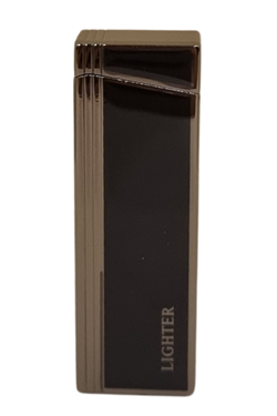PremiumQuality Gunmetal - Siyah Tek Torch Pürmüz Metal Puro Çakmağı