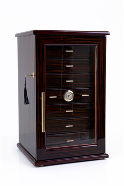 PremiumQuality La Paz 7 Çekmeceli Sedir Humidor Puro Kutusu