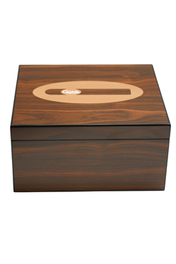 PremiumQuality Polermo Kahverengi Sedir Humidor Puro Kutusu