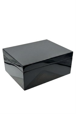 PremiumQuality Porto Alegre Siyah Sedir Humidor Puro Kutusu