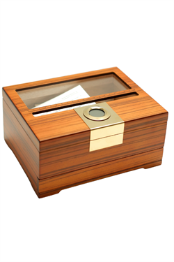 PremiumQuality Quito Kahverengi Sedir Humidor Puro Kutusu