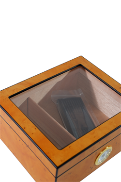 PremiumQuality Reina Taba Desenli Sedir Humidor Puro Kutusu