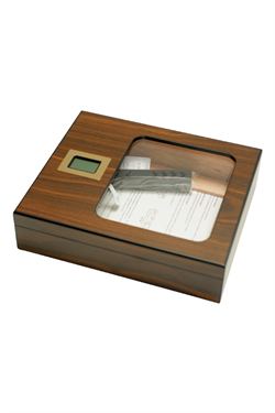 PremiumQuality San Telmo Kahverengi Sedir Humidor Puro Kutusu