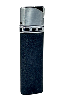 PremiumQuality Tek Torch Pürmüz Siyah Puro Çakmağı